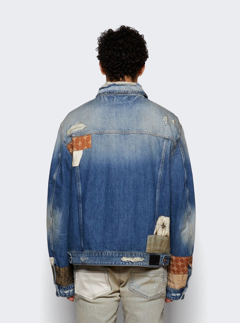 Amiri Quad Artpatch Trucker Nightshade