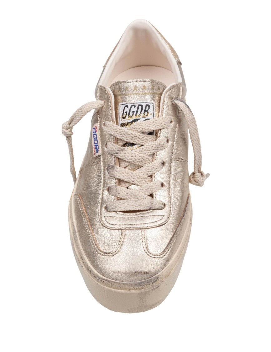 Golden Goose Soul Star Sneakers In Premium Laminated Leather