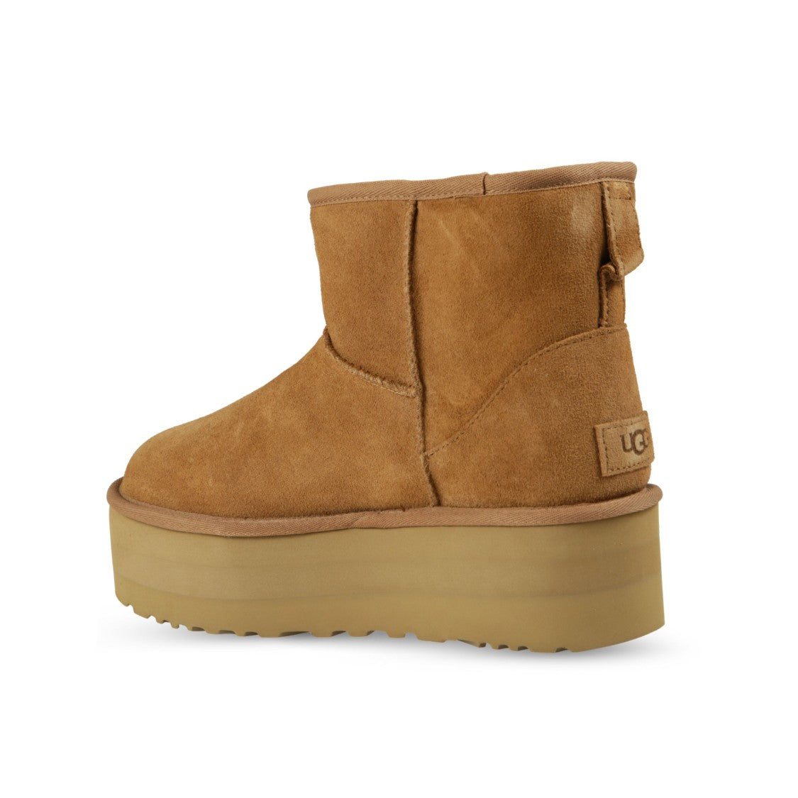 Ugg Brown Suede Ultra Mini Platform Boots