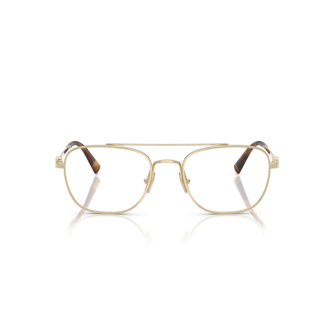 Miu Miu 0Mu 51Wv Rectangular Metal Sunglasses