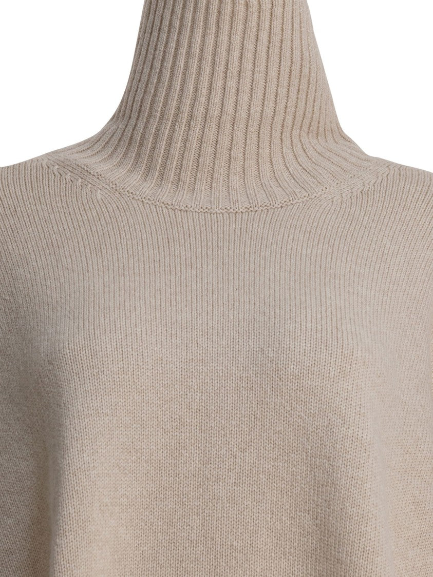 Soeur Ribbed Merino Wool Turtleneck Sweater
