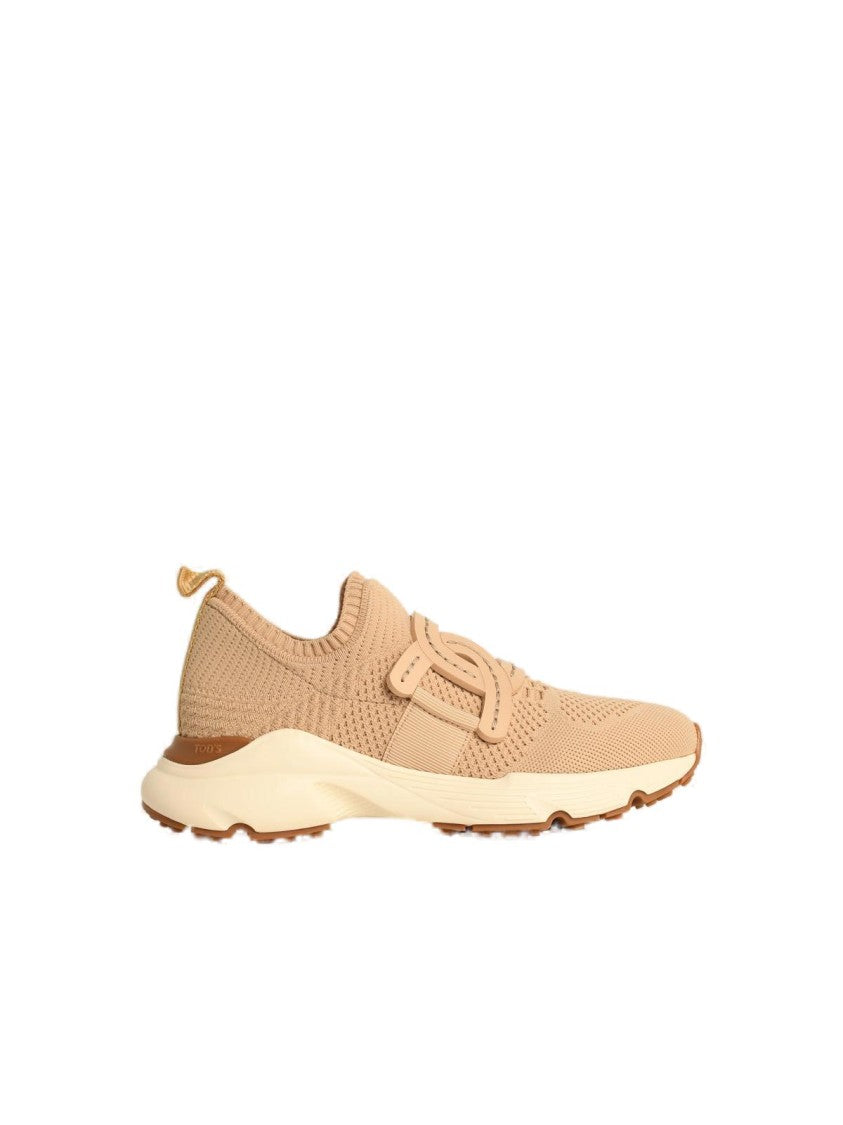 Tod's Kate' Sneakers In Beige Technical Fabric