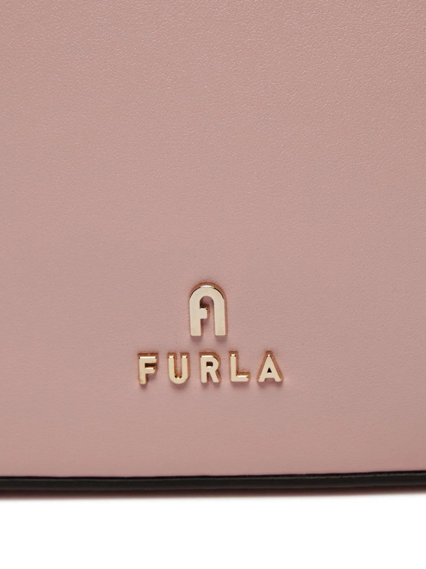 Furla Camelia Logo Plaque Mini Crossbody Bag
