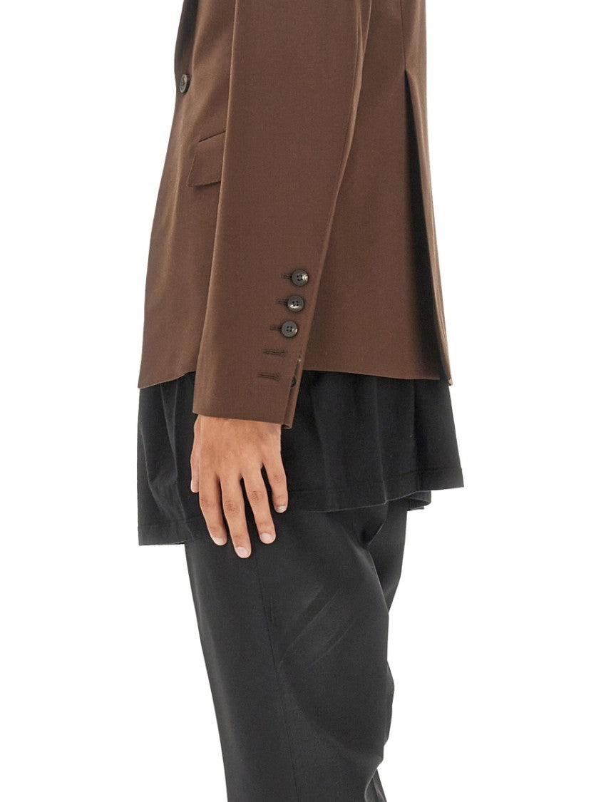 Rick Owens Single-Breasted Jacket