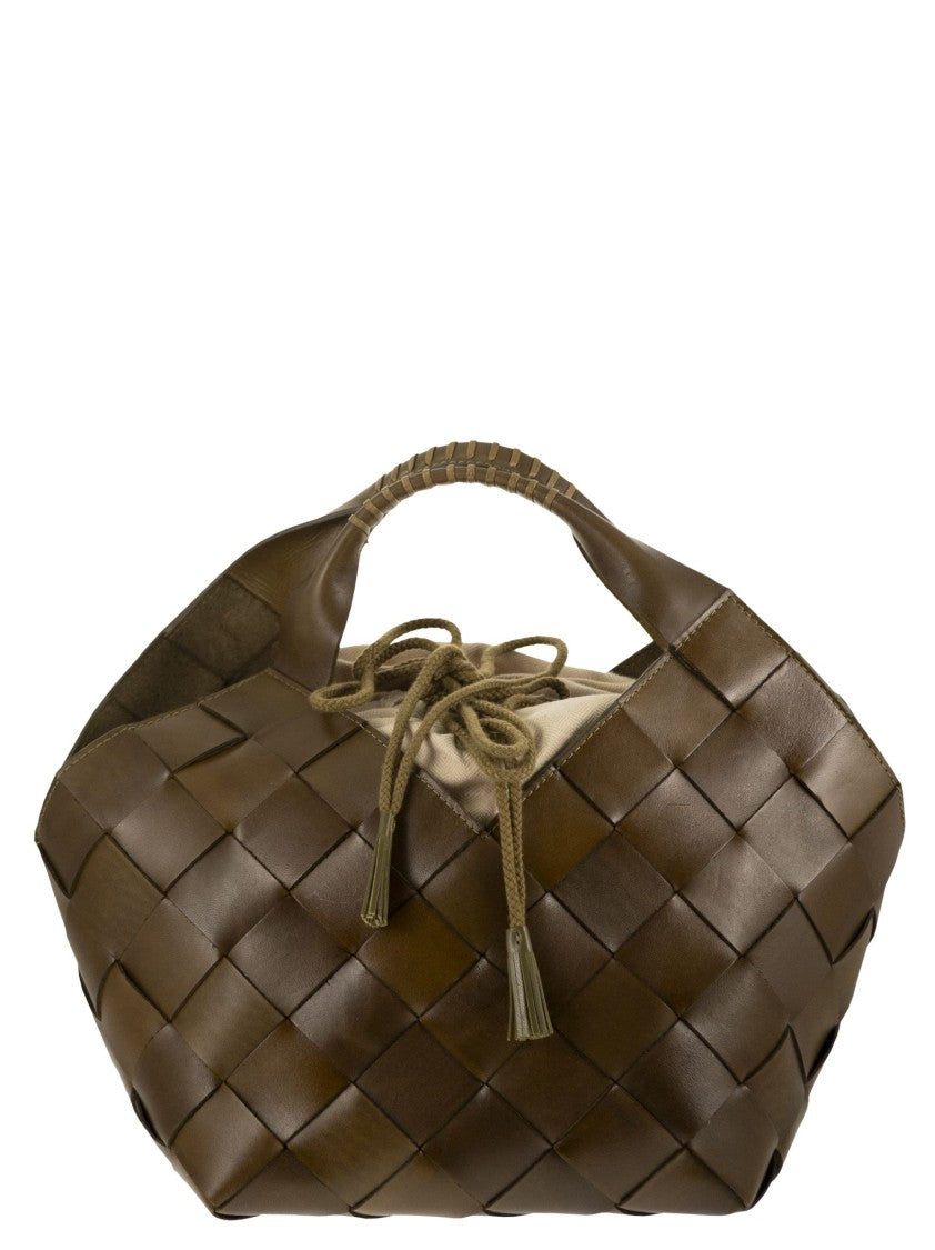 Dragon Botteghe - Braided Leather Bag