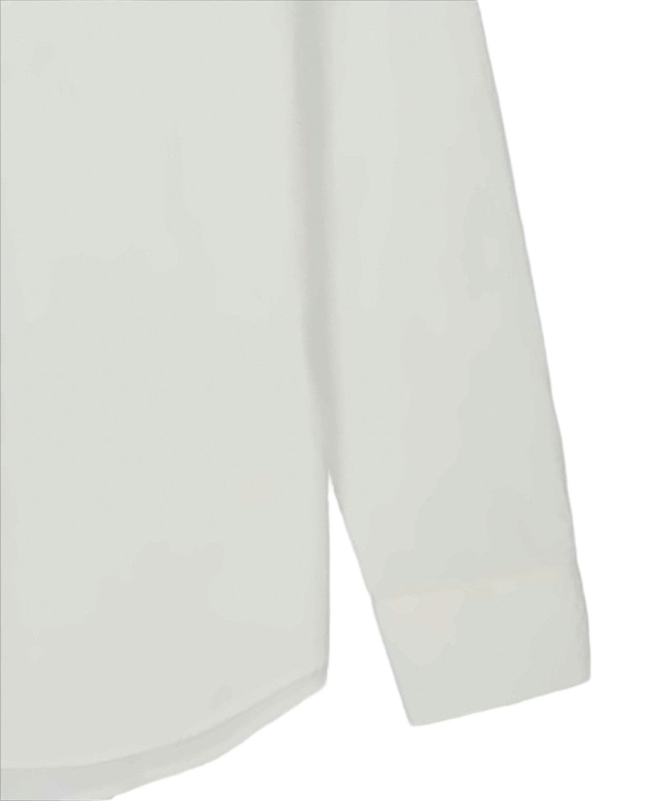 Givenchy Long-Sleeve Cotton Shirt With Button-Down Front