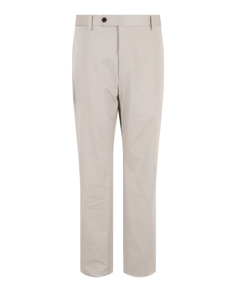 Ferragamo Mid-Rise Regular-Fit Chino Pants With Functional Pockets
