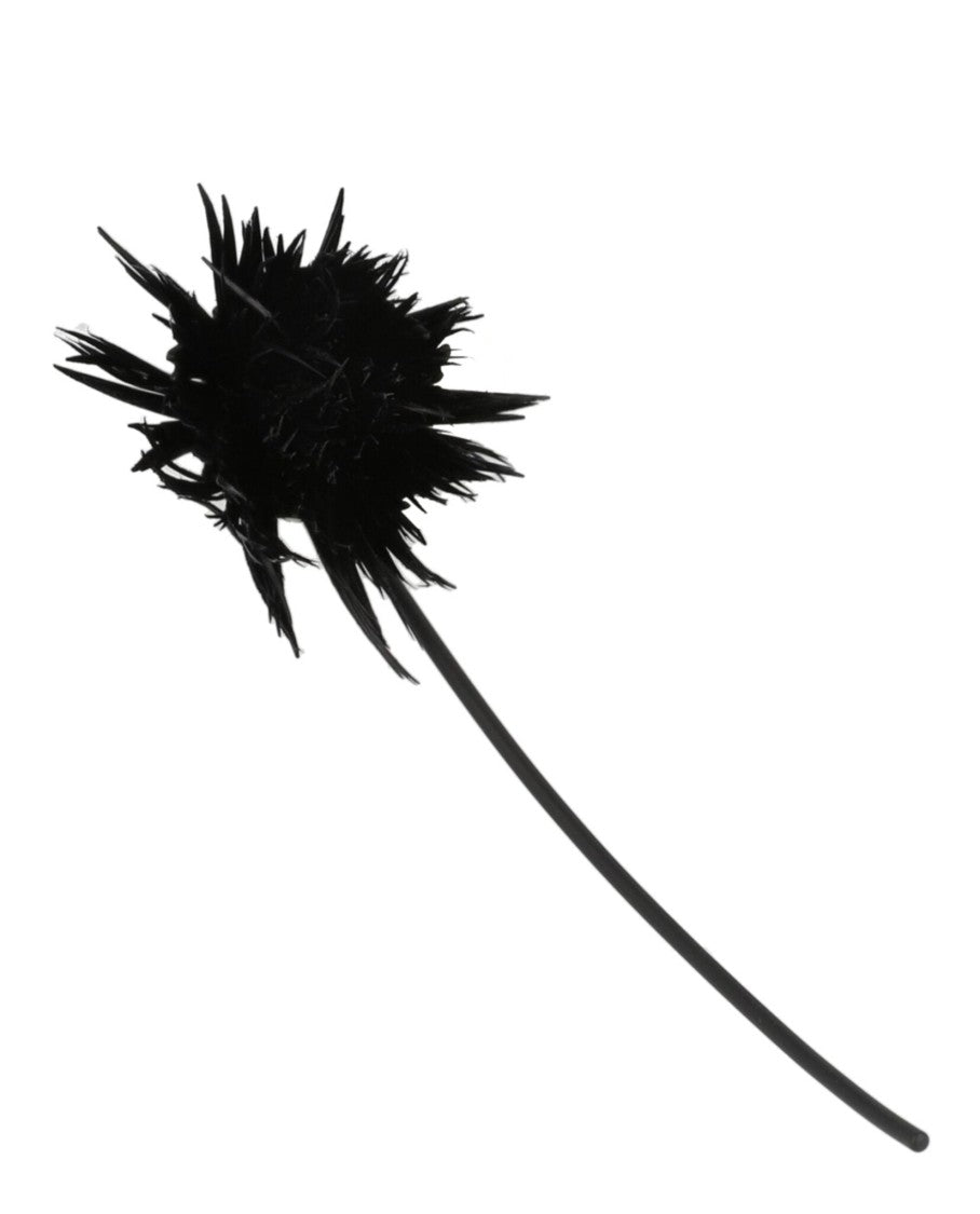 Givenchy Thistle-Inspired Brass Single Earring With Sculptural Design