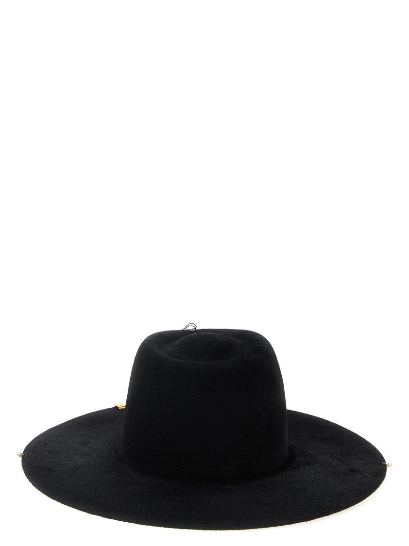 Ruslan Baginskiy Chain Strap Fedora' Hat
