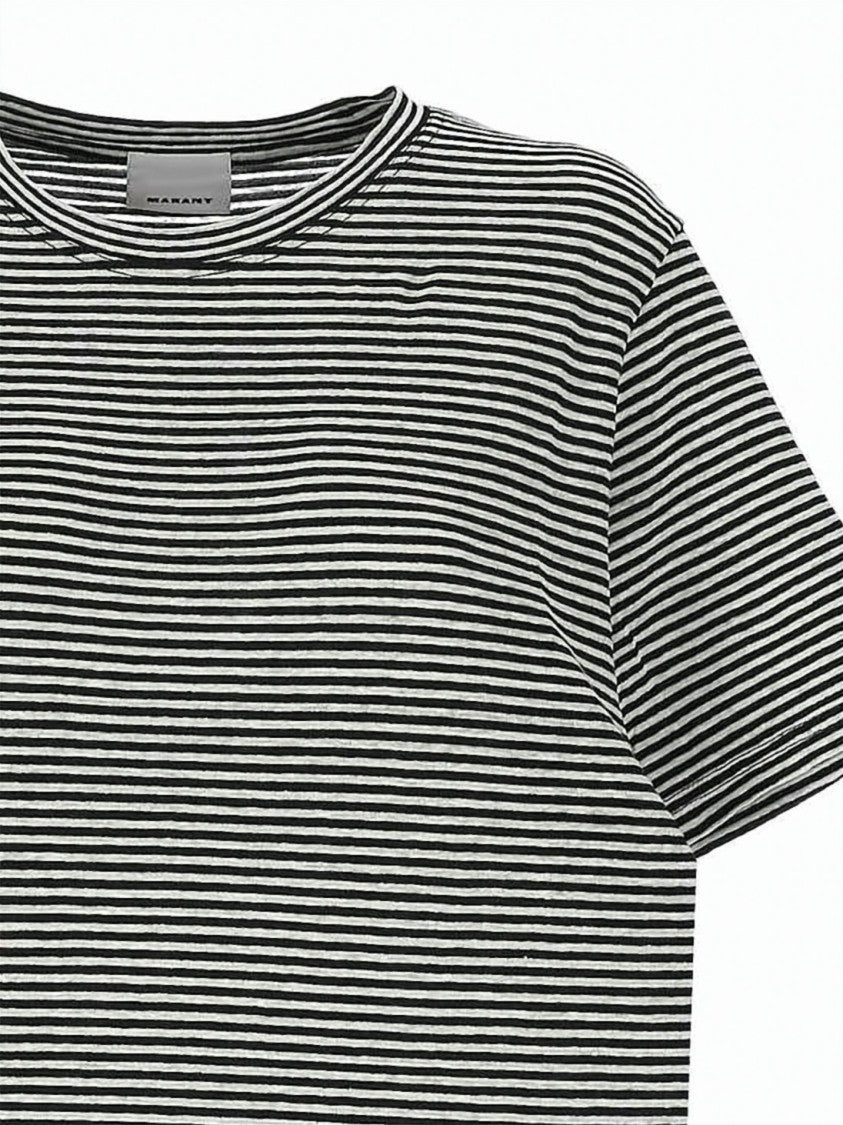 Isabel Marant Classic Striped Short-Sleeve T-Shirt