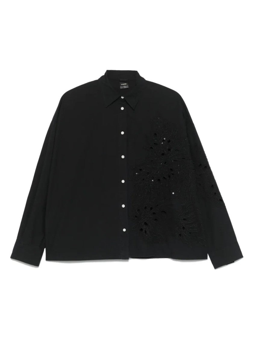 Pinko Relaxed-Fit Long Sleeve Shirt