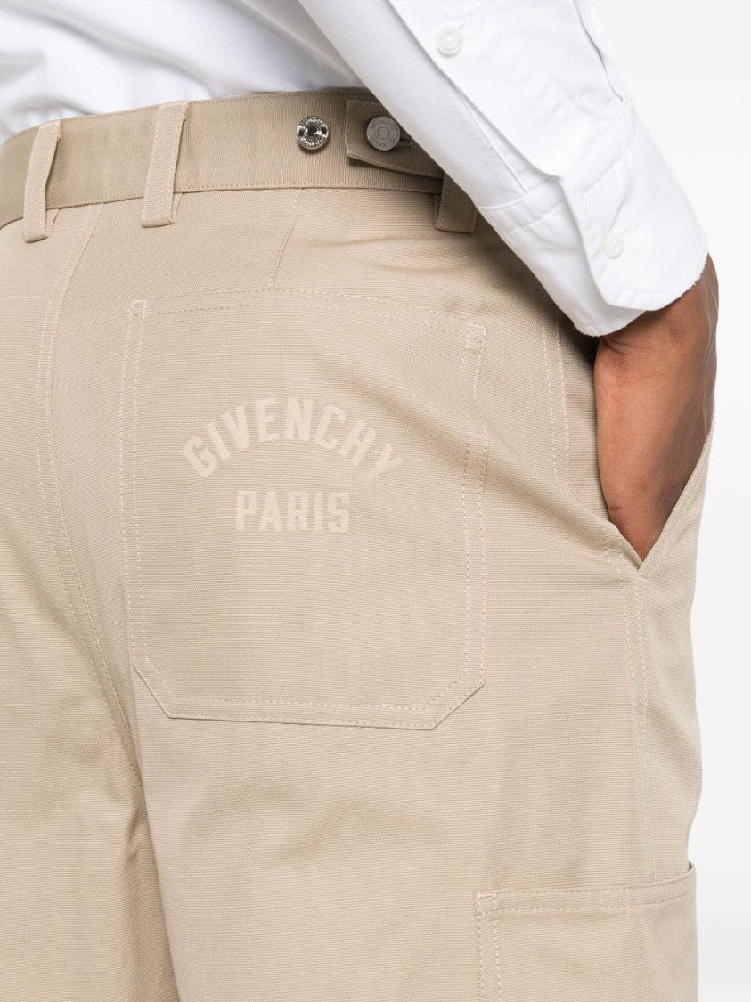 Givenchy Cargo Trousers In Cotton