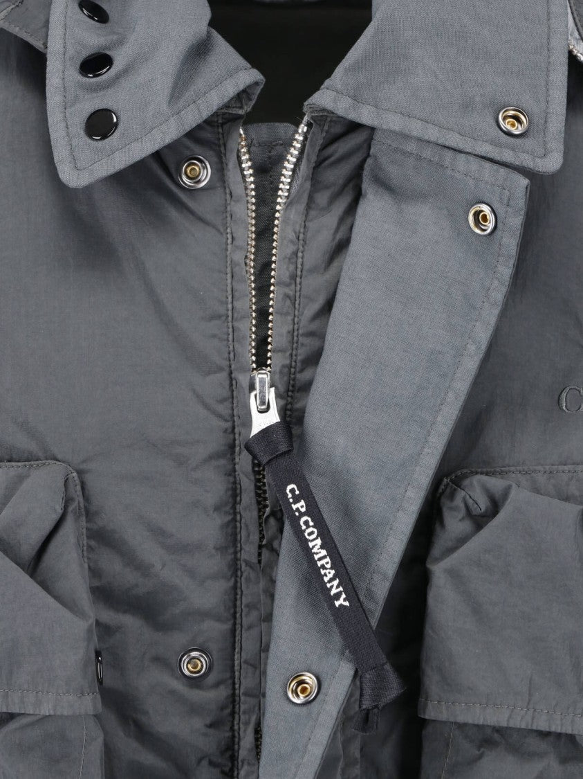 C.P. Company Heavy Chrome-R Jacket With Hood And Goggle Lenses