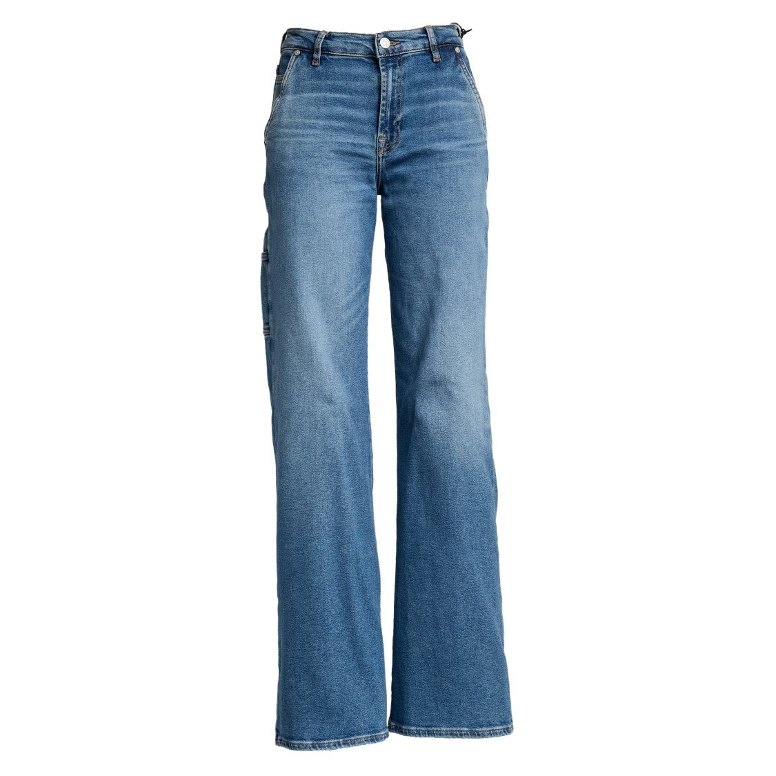 7 For All Mankind Lotta Trouser Fancy Jeans With Carpenter Details