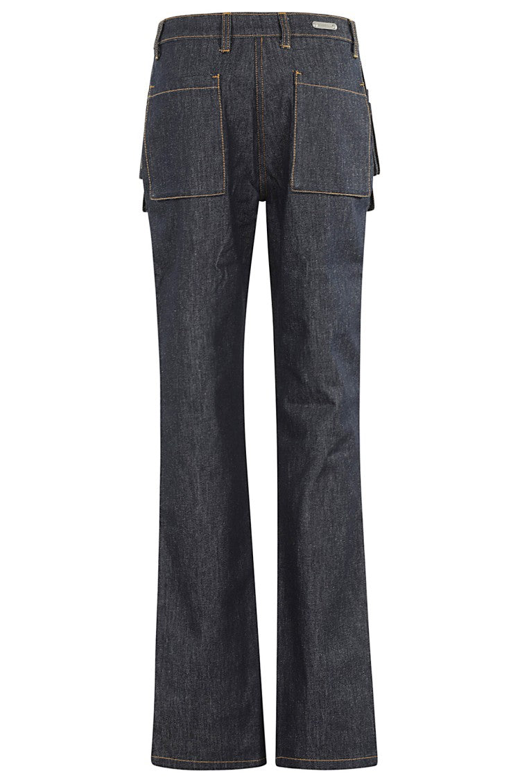 Helmut Lang Flared Utility Jeans