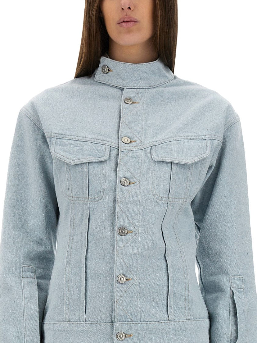 Victoria Beckham "Sculptural" Denim Jacket