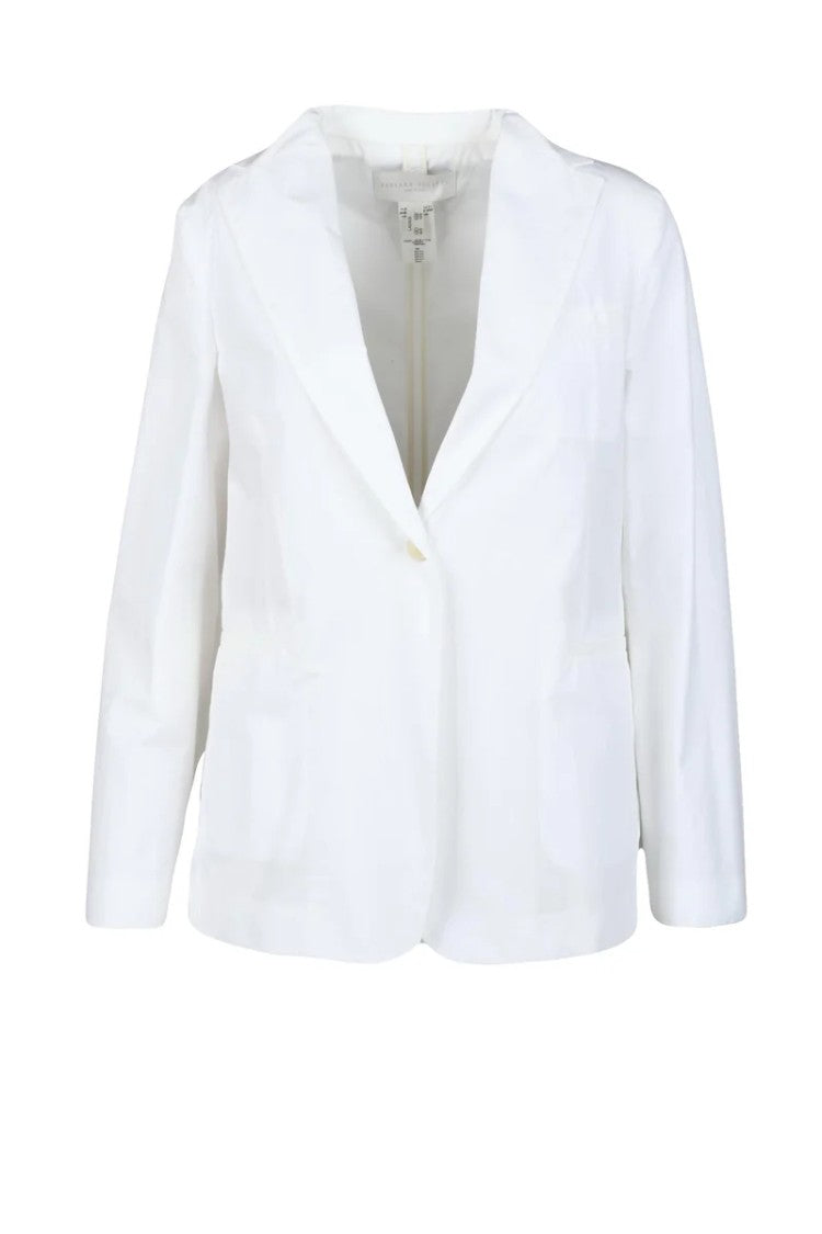 Fabiana Filippi Single-Breasted Jacket - White