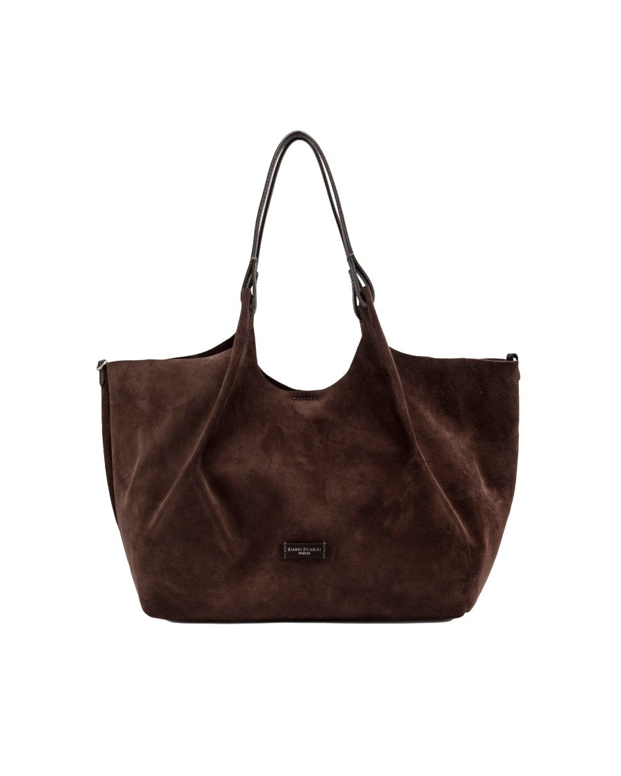 Gianni Chiarini Moka Dua Suede Tote Bag