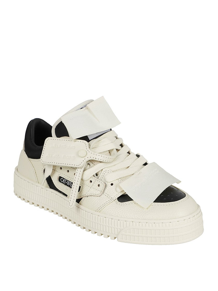 Off-White Low-Top Off-White Sneakers With Oversized Velcro Straps