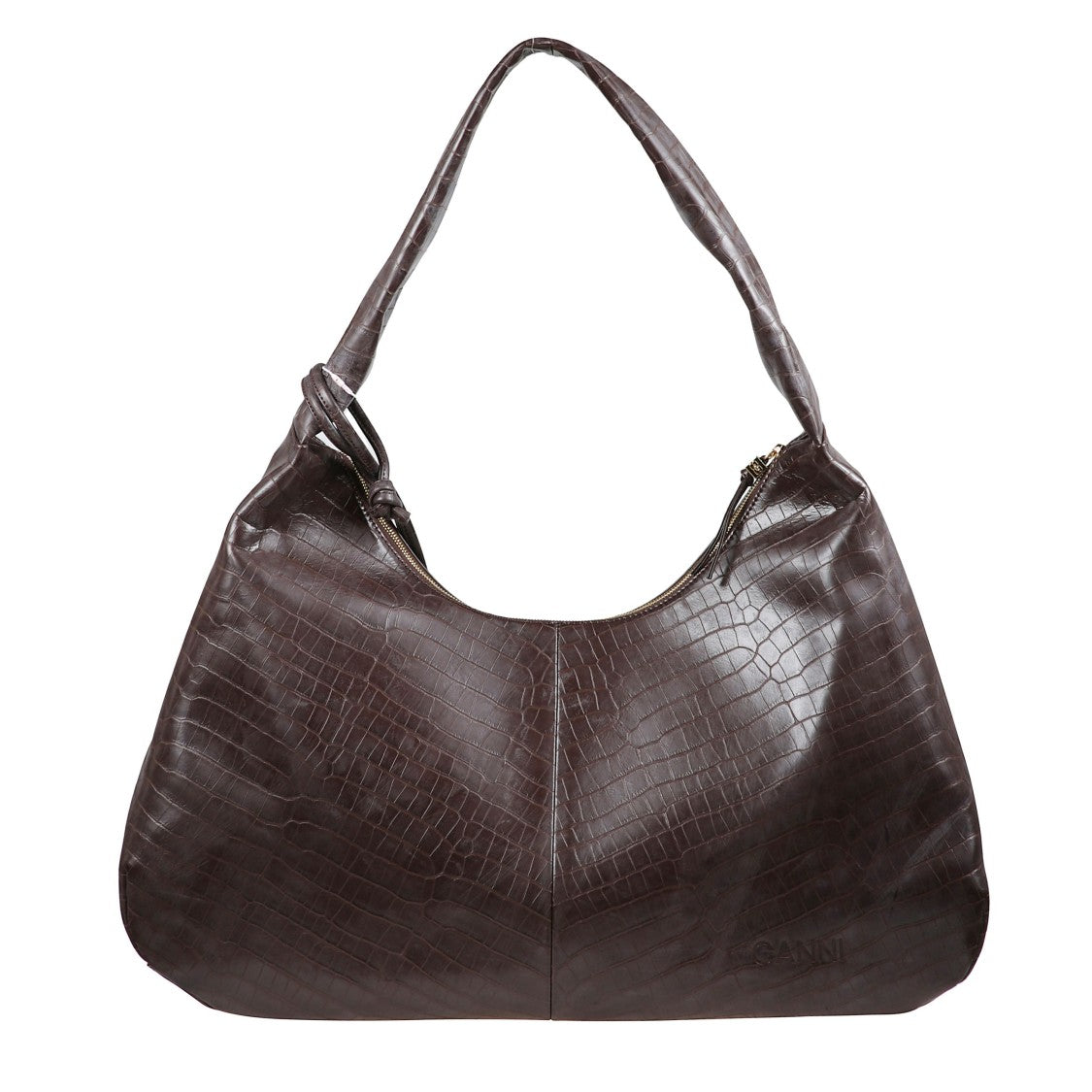 Ganni Extra Large Knot-Handle Bag