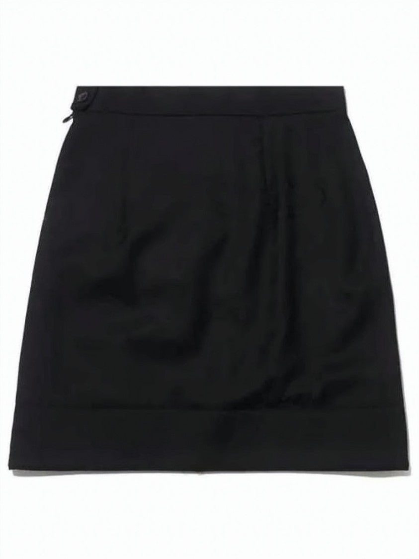 Vivienne Westwood Straight Silhouette Mini Skirt With Subtle Waistband