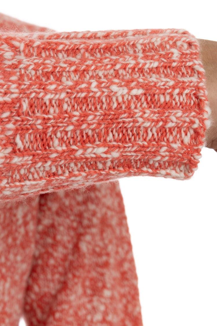 Drumohr Moulinè Wool Crewneck Sweater