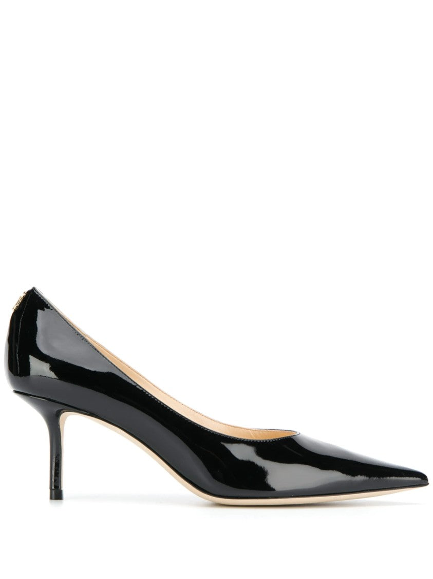 Jimmy Choo Love 65 Pointed-Toe Patent Leather Pumps