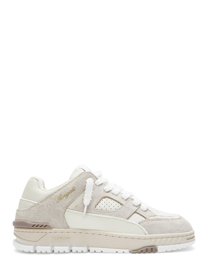 Axel Arigato Low-Top Fluffy Sneakers With Textured Panels And Layered Sole