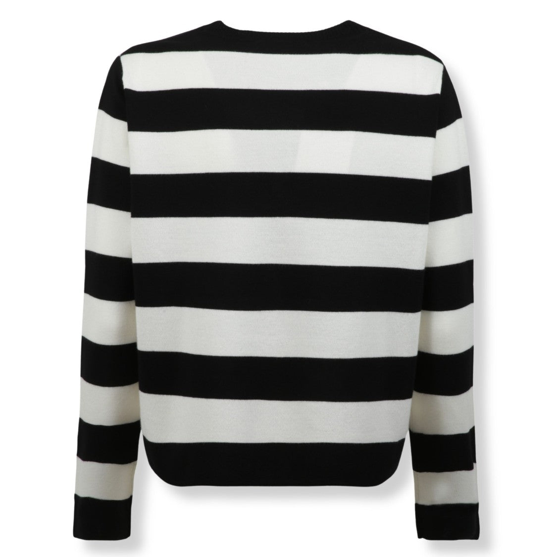 Max Mara Fitted Knit Top With Rounded Neckline