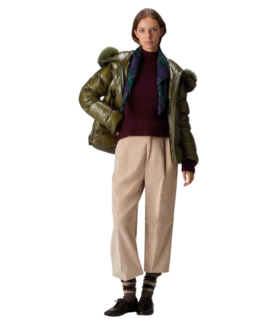 Peuterey Medium-Length Puffer Jacket Side Zips