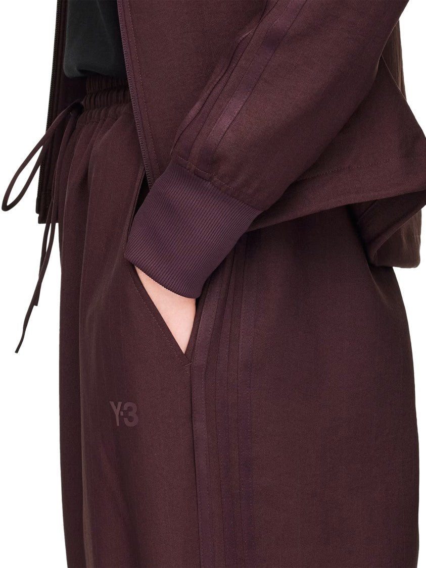 Y-3 Wide-Leg Trousers With Elasticated Waistband