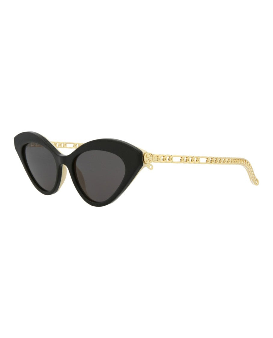 Gucci Cat Eye Sunglasses With Heart-Shaped Charms