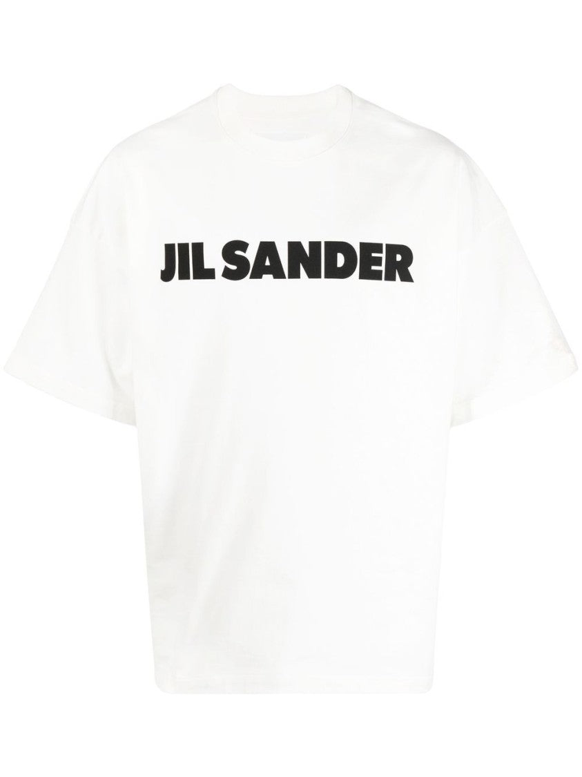 Jil Sander Relaxed-Fit Cotton T-Shirt With Bold Logo Print