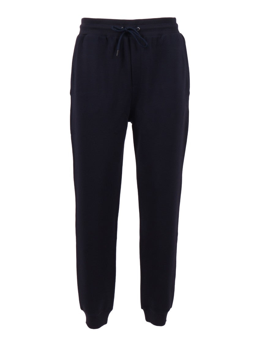 Fay Relaxed Fit Blue Sweatpants