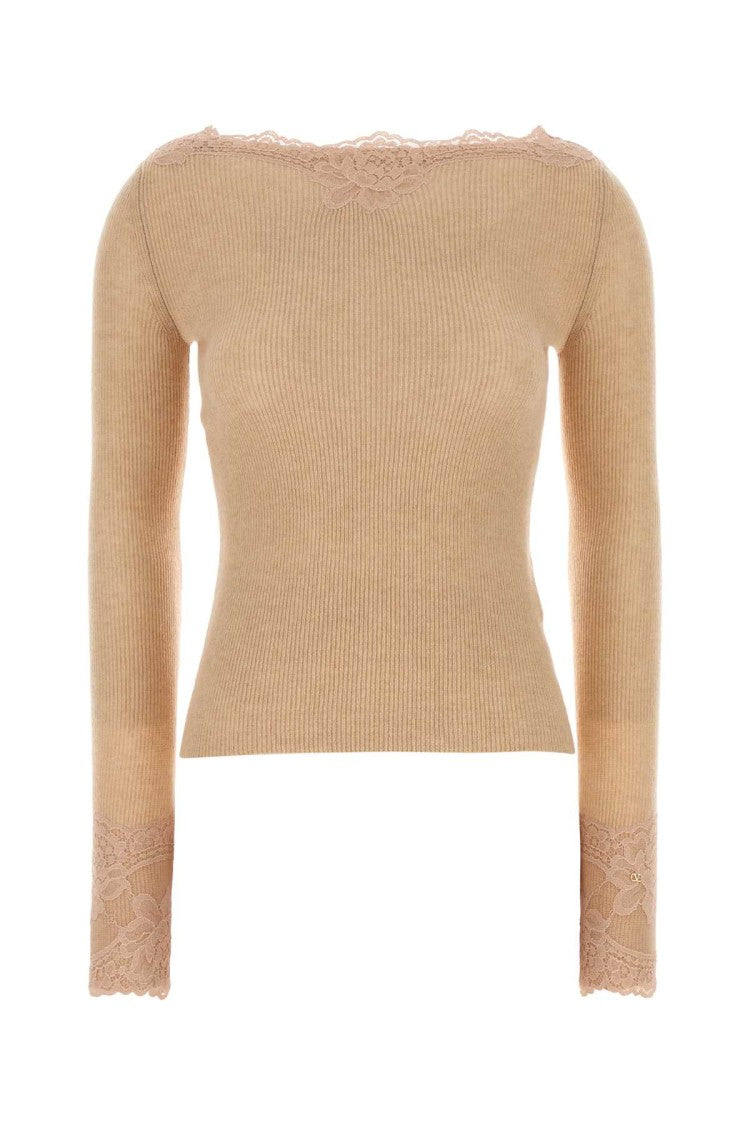 Valentino Garavani Skin Pink Cashmere T-Shirt