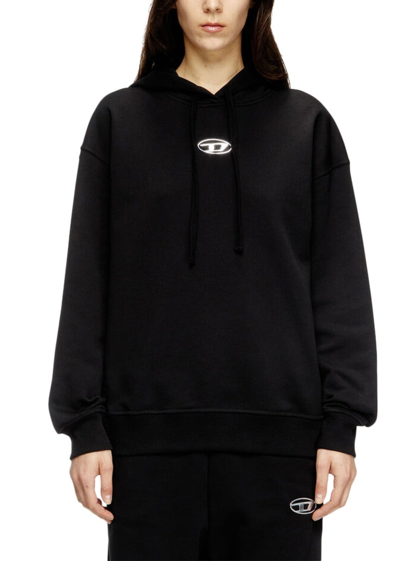 Diesel Hooded Sweatshirt With Subtle Logo Detail