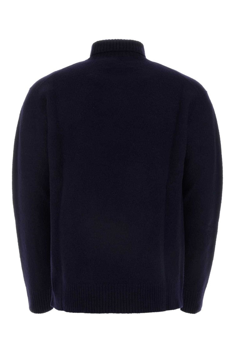 Jil Sander Midnight Blue Wool Sweater