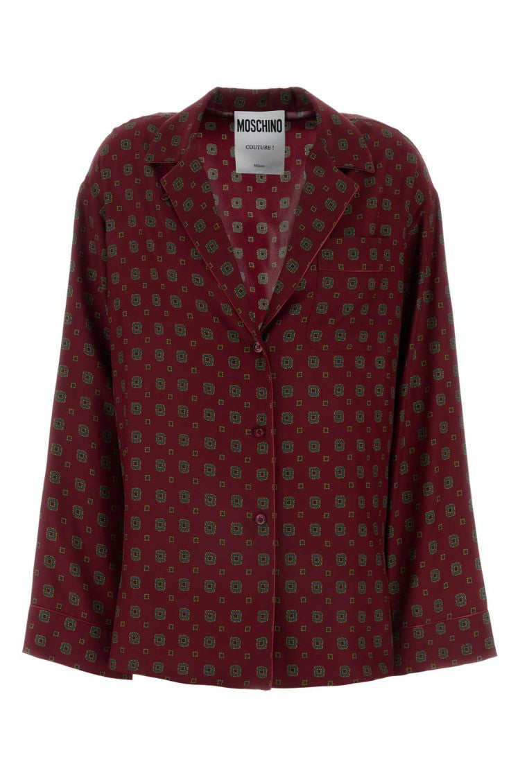 Moschino Printed Silk Shirt