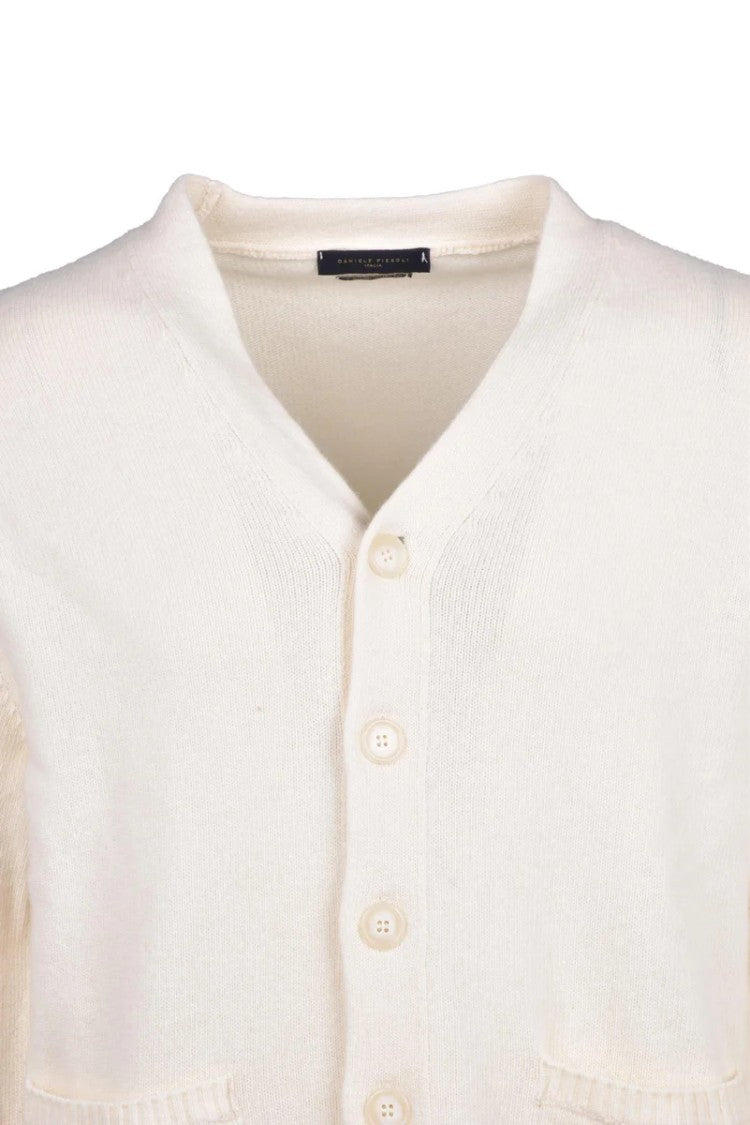 Daniele Fiesoli Button-Front Cardigan In Soft Wool