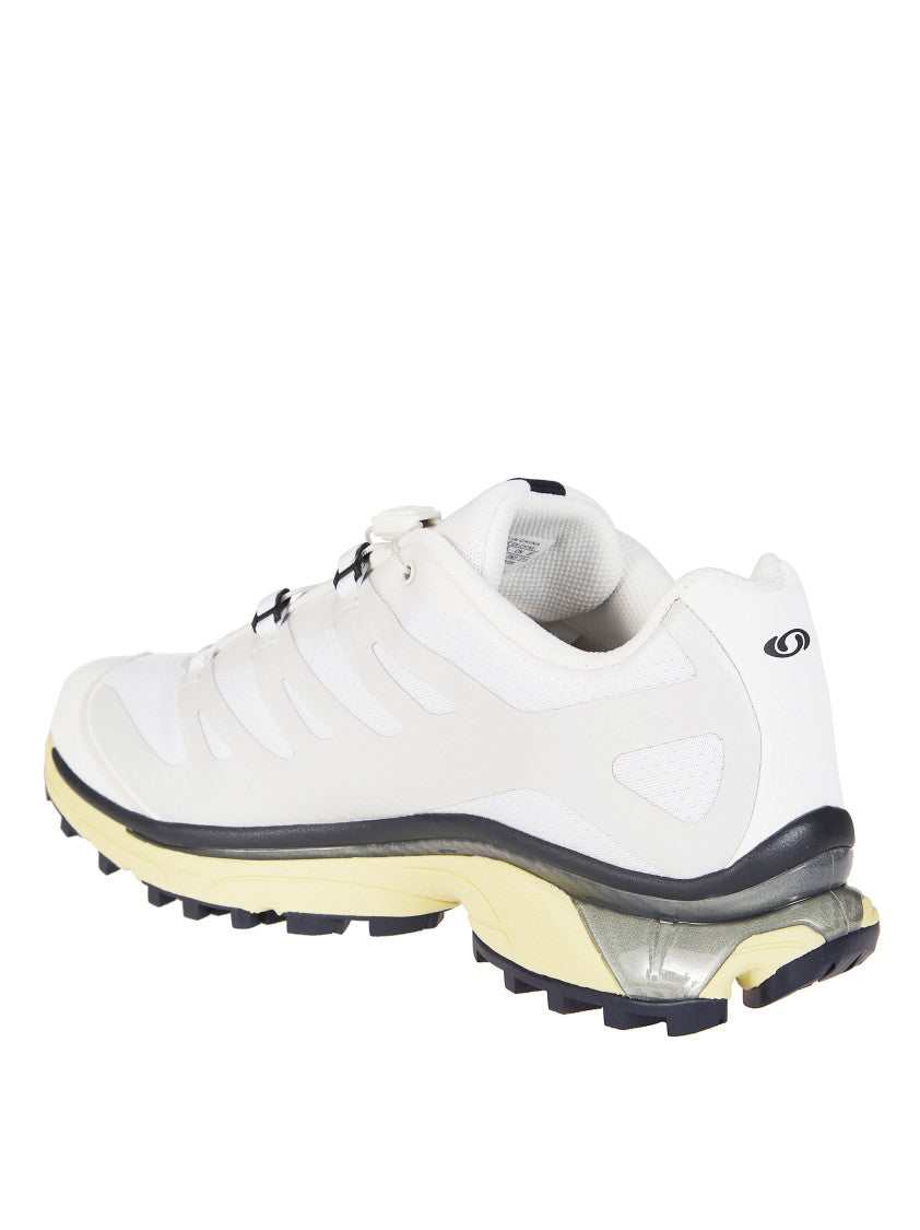 Salomon White Black Beige Accents Sneakers