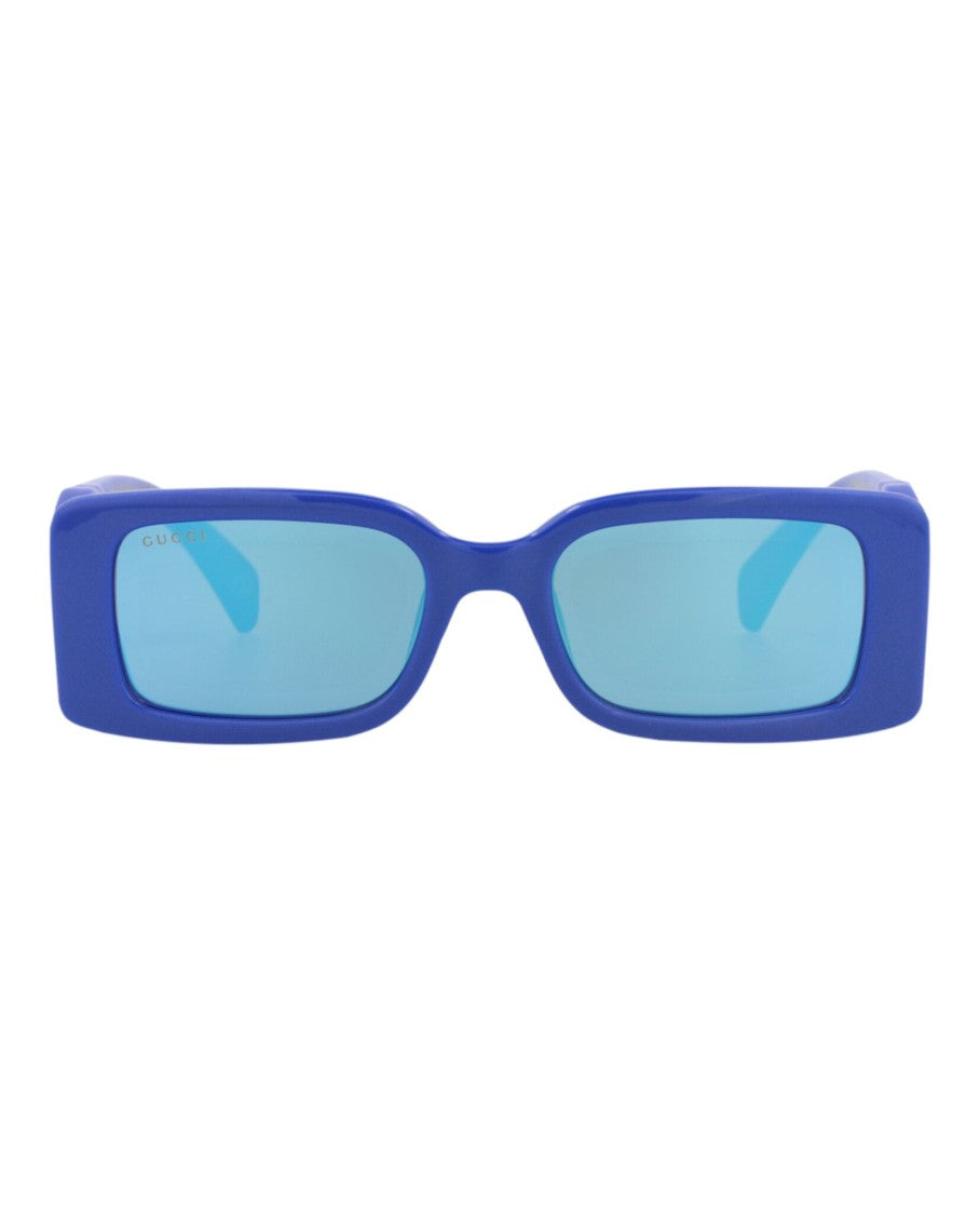 Gucci Square-Frame Injection Sunglasses
