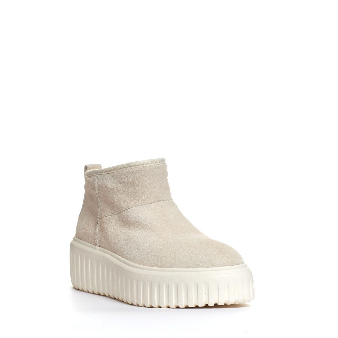 Hogan Light Beige Suede Low Boot