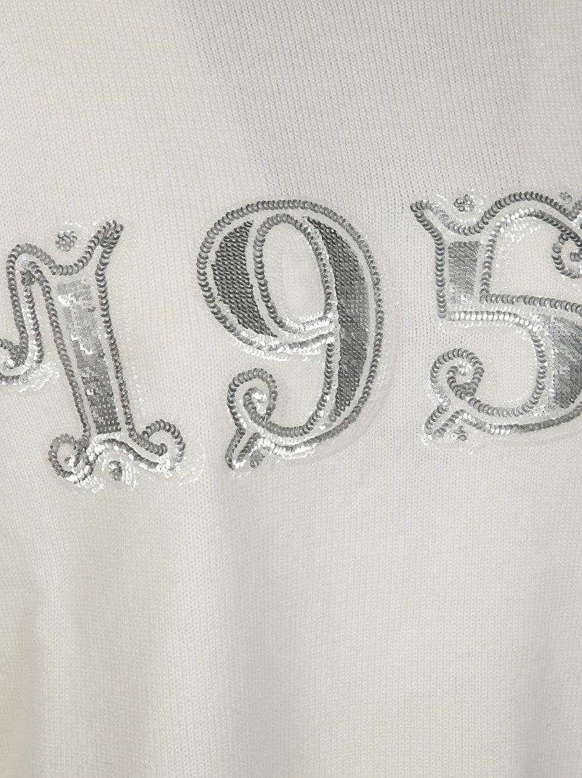 Max Mara Plata 1951 Strass Jersey Sweater