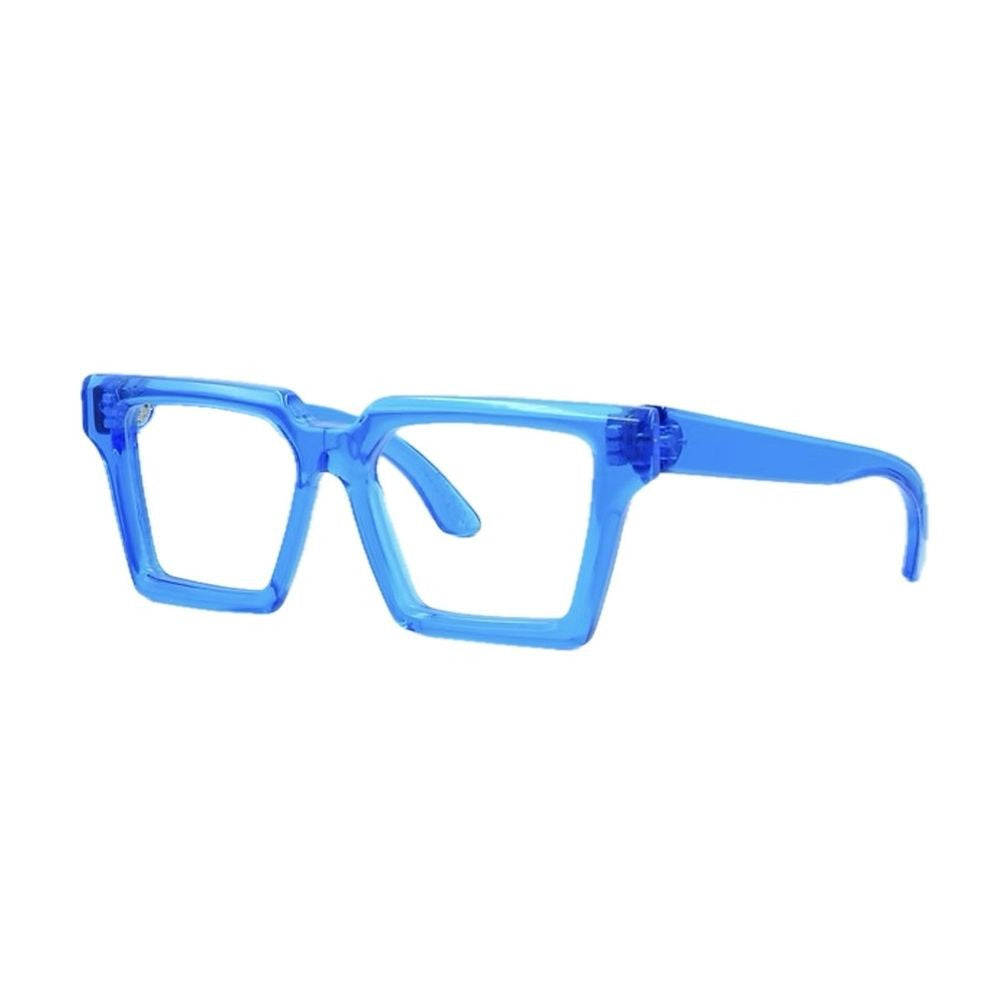 Panetti Eyewear Krystal Flash Transparent Blue Acrylic Sunglasses