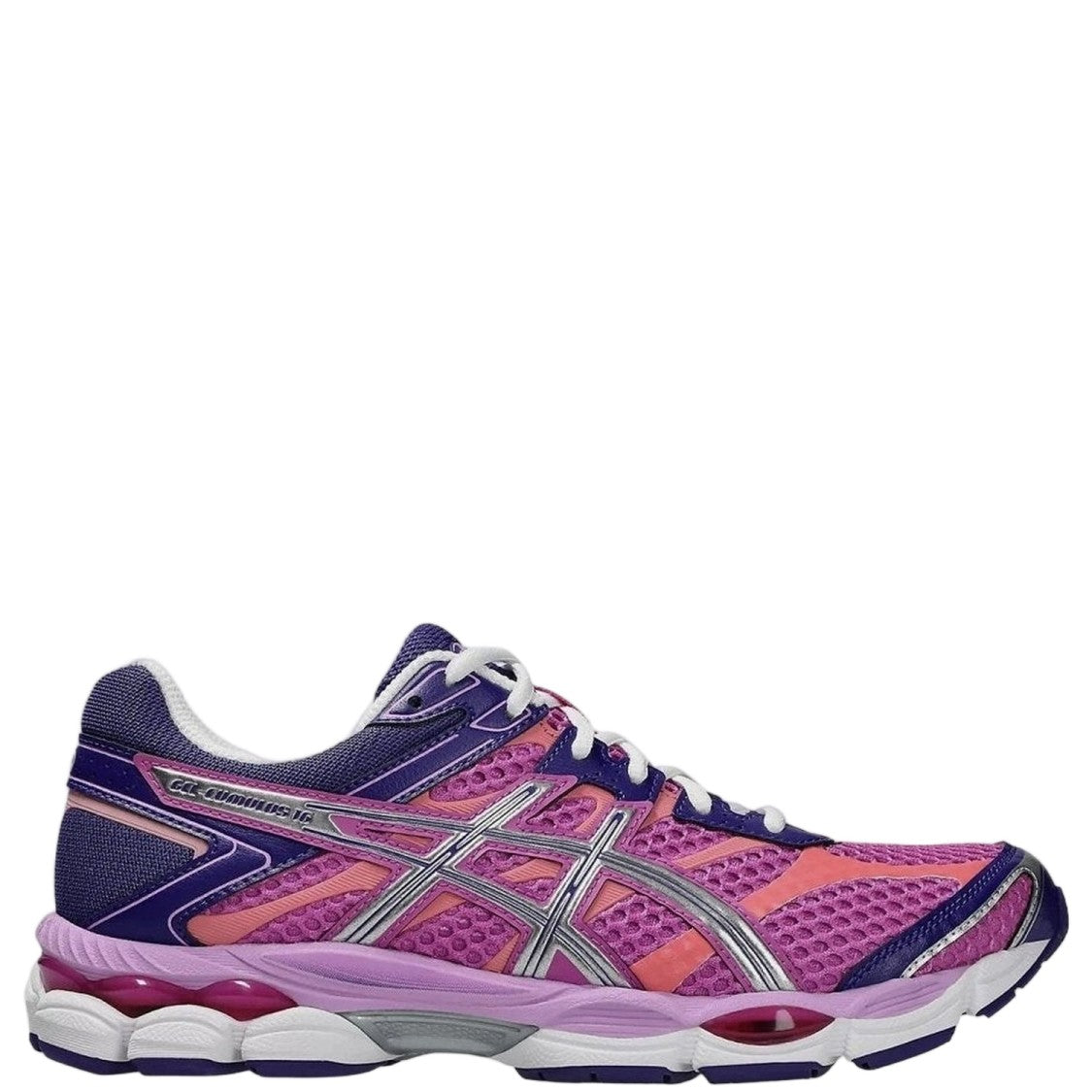 Asics Gel Cushioning Technology Sneakers With Multi-Panel Design