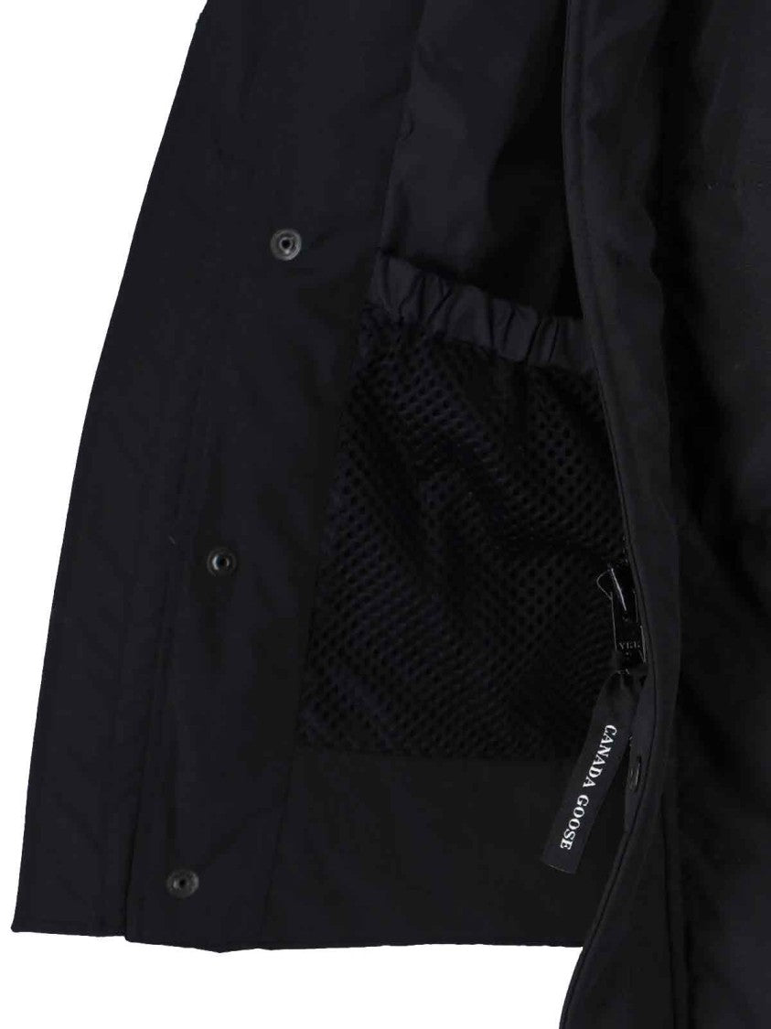 Canada Goose Black Macmillan Hooded Down Jacket