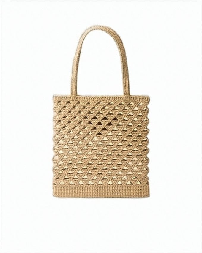 Prada Artisanal Woven Tote Bag