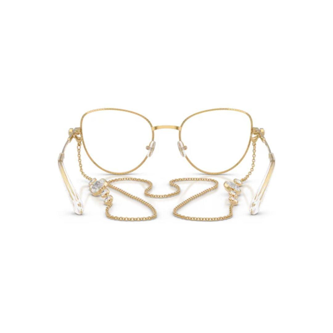 Swarovski 0Sk1022 Gold-Tone Cat-Eye Eyeglasses