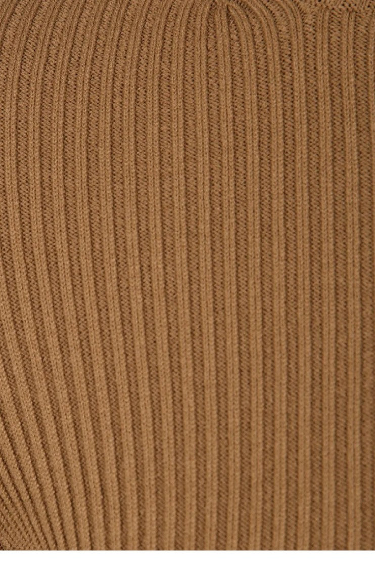 Max Mara Cropped Long-Sleeve Top