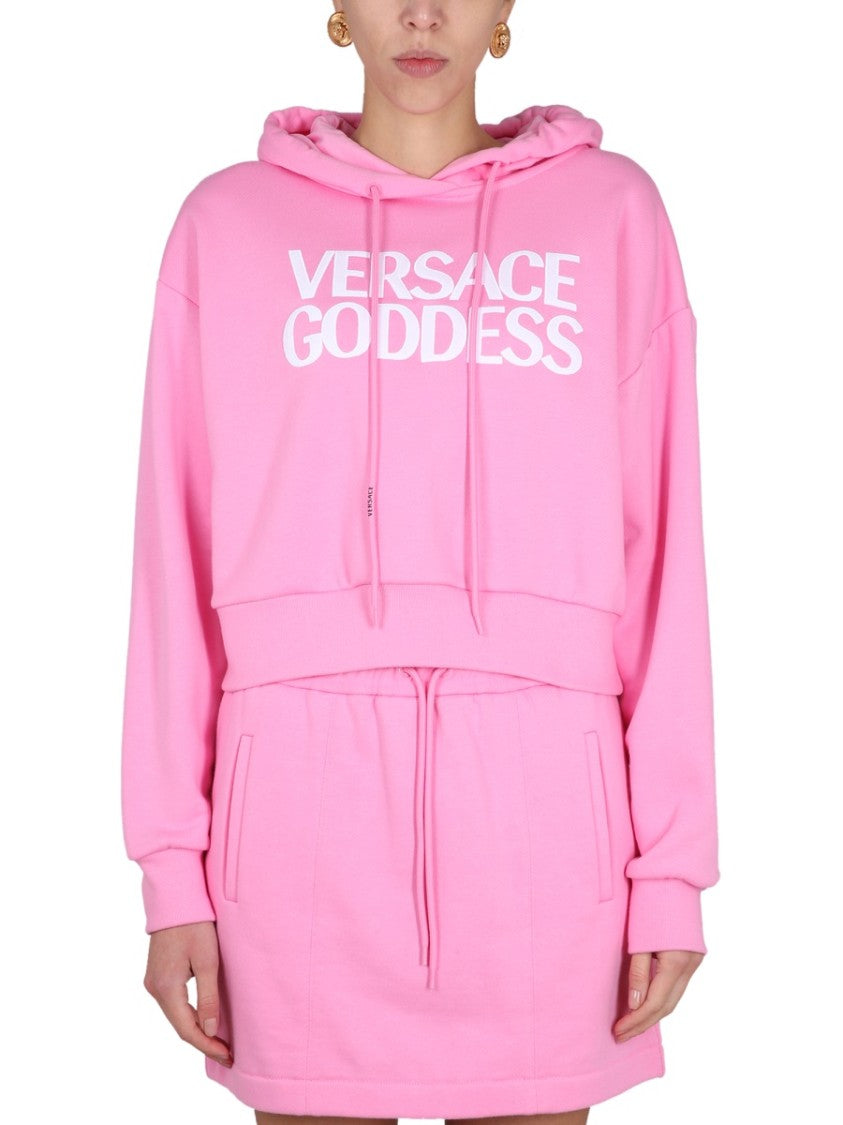 Versace Cropped Sweatshirt
